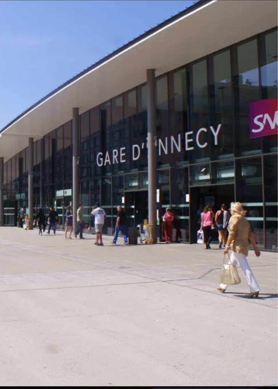 Gare d'Innelsey animée